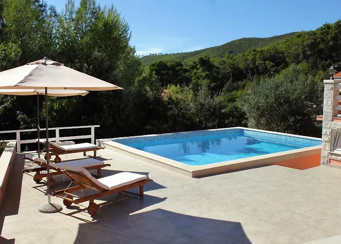 Family-friendly With Swimming Pool Smokvica, Korcula - 9161 Apartment Smokvica (Korcula)